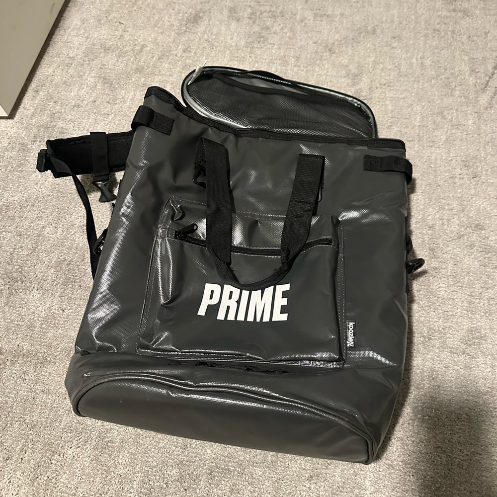 Charcoal Backpack with Black Accents